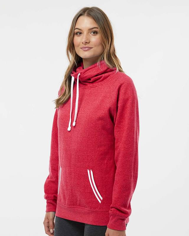 Women’s Relay Cowl Neck Sweatshirt