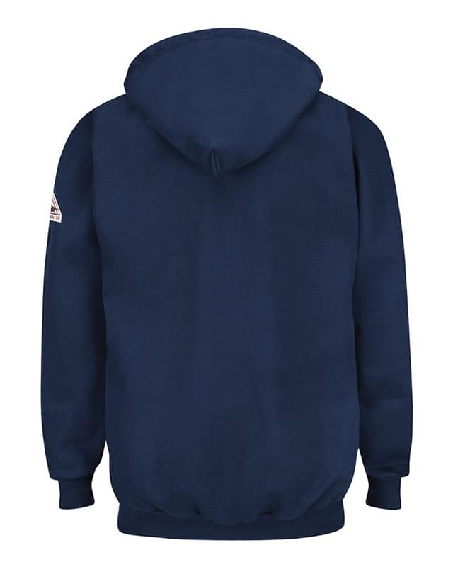 Pullover Hooded Fleece Sweatshirt Quarter-Zip