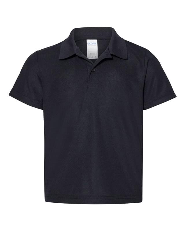 Performance Youth Double Pique Sport Shirt