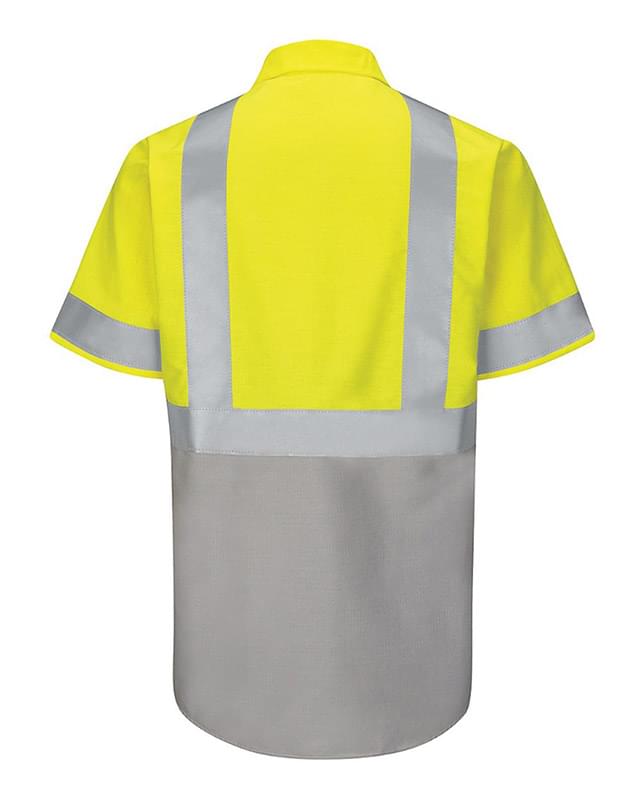 Enhanced & Hi-Visibility Work Shirt - Long Sizes