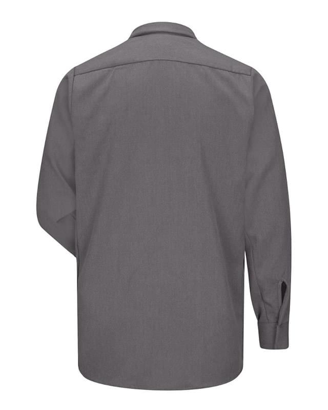 Concealed-Gripper Pocketless Long Sleeve Shirt - CoolTouch&reg; 2