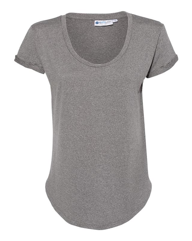 Women’s Cool Last Heathered Lux Dolman Sleeve T-Shirt
