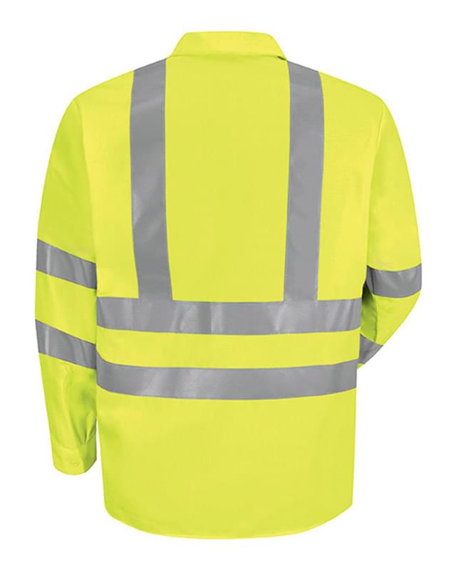 High Visibility Work Shirt Tall Sizes