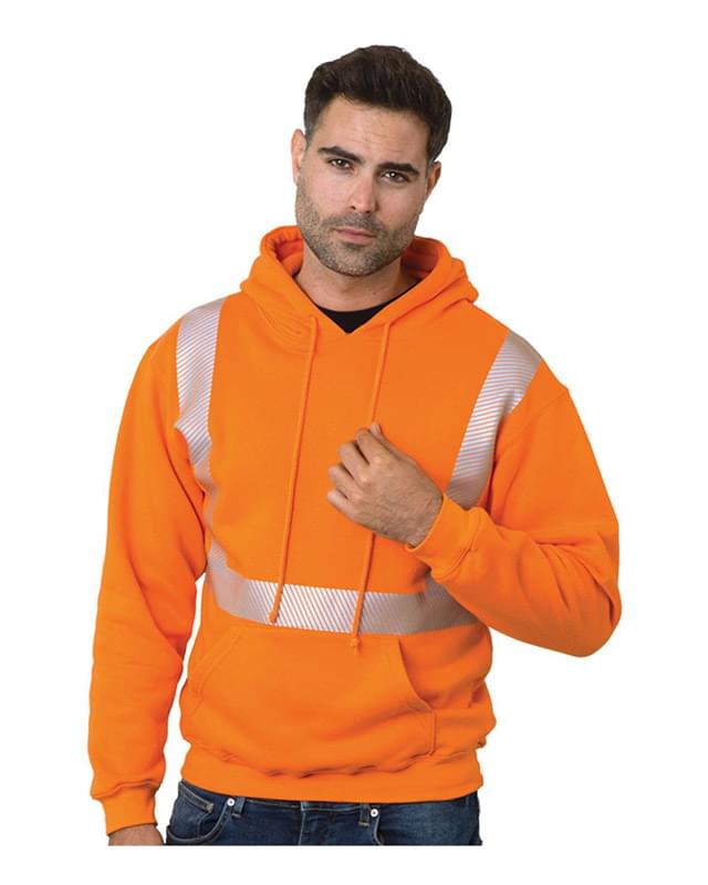 USA-Made High Visibility Hooded Pullover