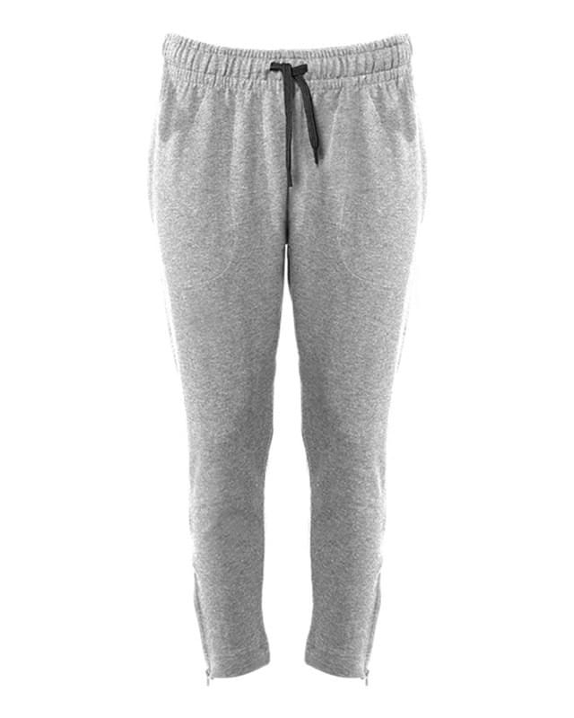 FitFlex Women's French Terry Ankle Pants