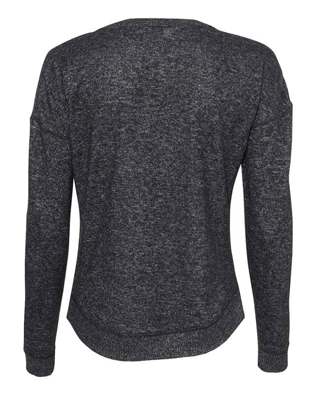Women’s Cozy Jersey Crewneck Sweatshirt Women’s Cozy Jersey Crewneck Sweatshirt