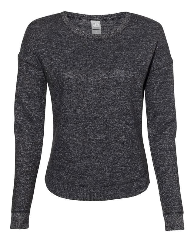 Women’s Cozy Jersey Crewneck Sweatshirt Women’s Cozy Jersey Crewneck Sweatshirt