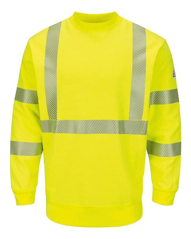 Hi-Visibility Crewneck Fleece Sweatshirt