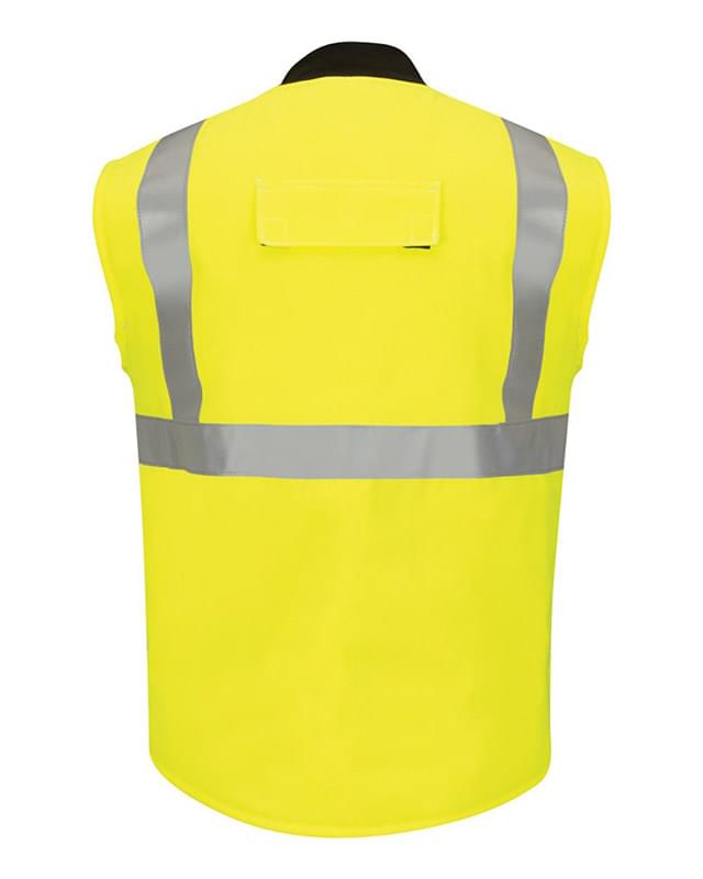 Hi Vis Insulated Vest with Reflective Trim - CoolTouch&reg;2