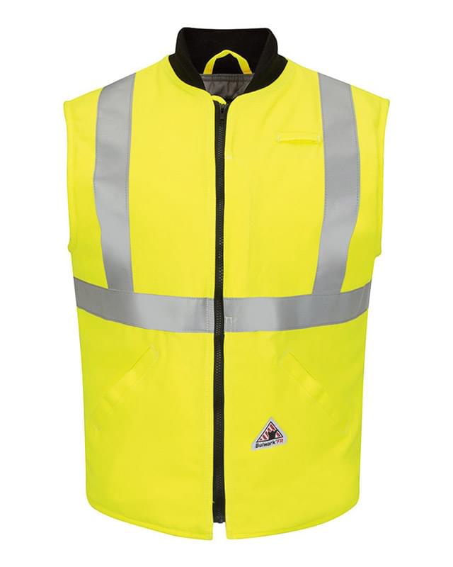 Hi Vis Insulated Vest with Reflective Trim - CoolTouch&reg;2