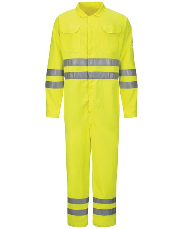 Hi-Vis Deluxe Coverall with Reflective Trim - CoolTouch&reg; 2 - 7 oz.