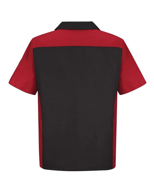 Short Sleeve Automotive Crew Shirt - Long Sizes