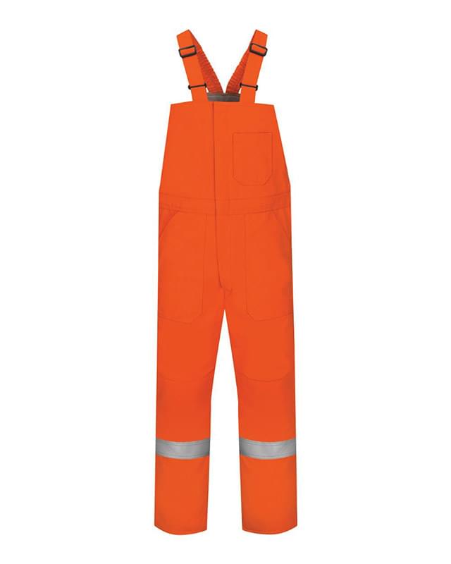 Deluxe Insulated Bib Overall with Reflective Trim - EXCEL FR&reg; ComforTouch