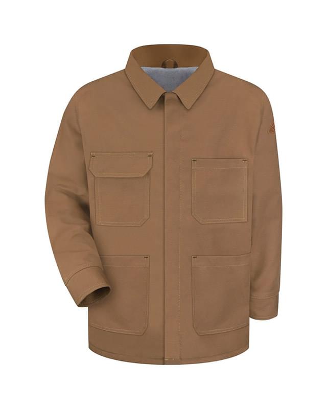 Brown Duck Lineman's Coat - EXCEL FR&reg; ComforTouch&reg; - Long Sizes
