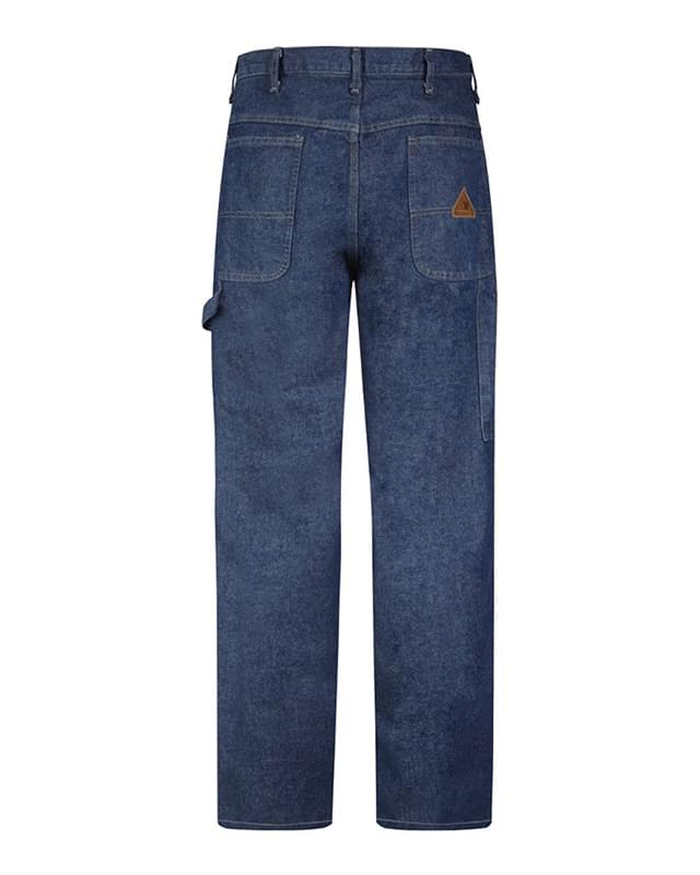 Flame Resistant Pre-Washed Denim Dungaree - Extended Sizes