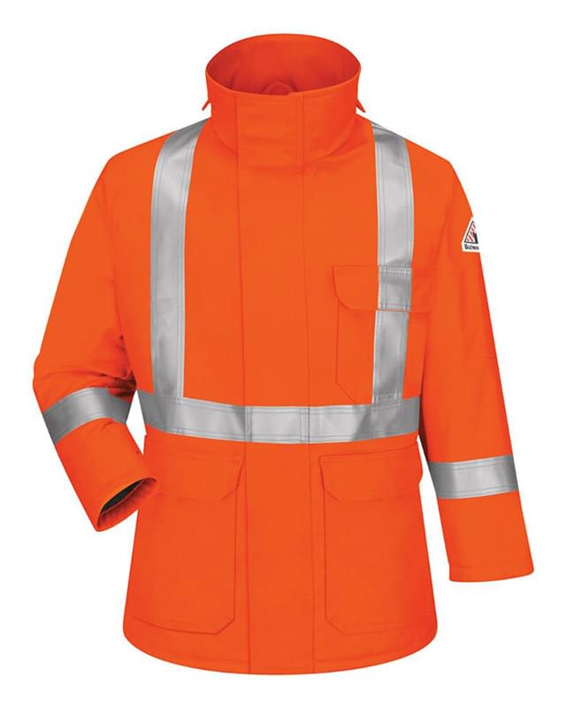 Deluxe Parka With Reflective Trim - EXCEL FR® ComforTouch