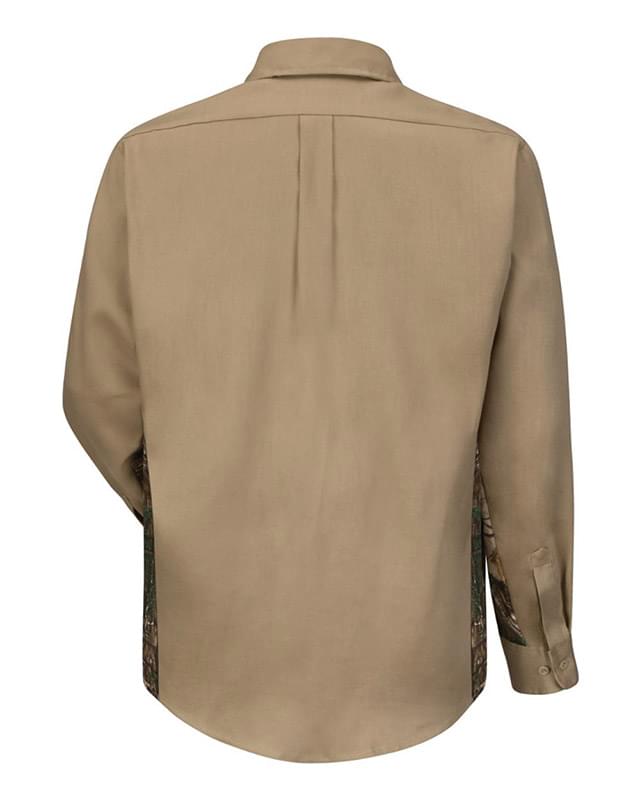 Camo Uniform Shirt - EXCEL FR&reg; ComforTouch&reg; - 6 oz. - Long Sizes
