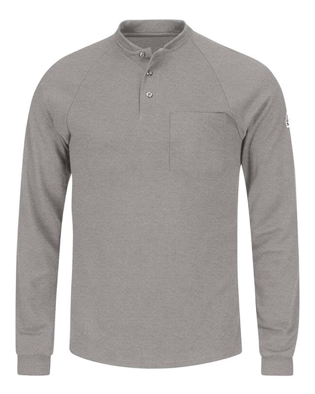 Long Sleeve Henley Shirt- CoolTouch&reg;2