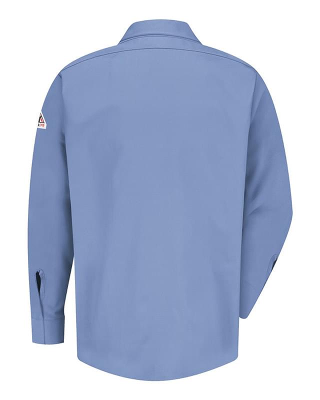 Concealed-Gripper Pocketless Long Sleeve Shirt - CoolTouch&reg; 2 - Long Sizes