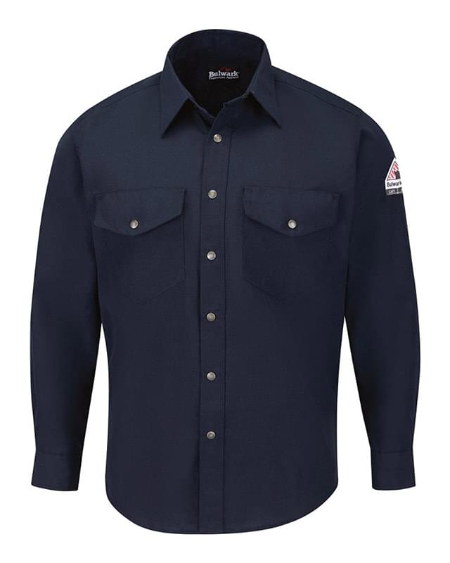 Snap-Front Uniform Shirt - Nomex&reg; IIIA - 4.5 oz.