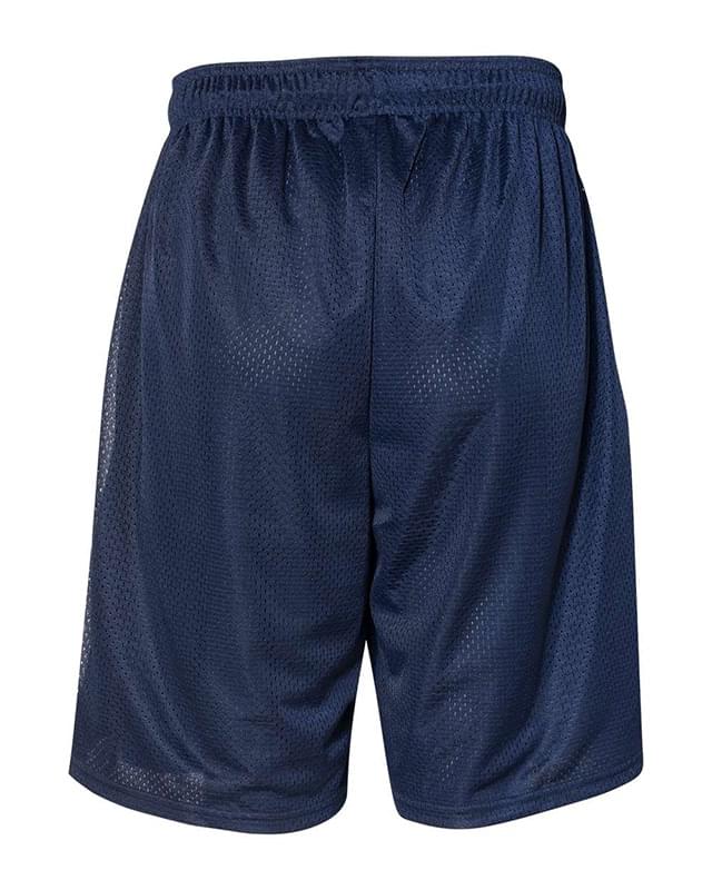 9" Dri-Power® Tricot Mesh Shorts with Pockets