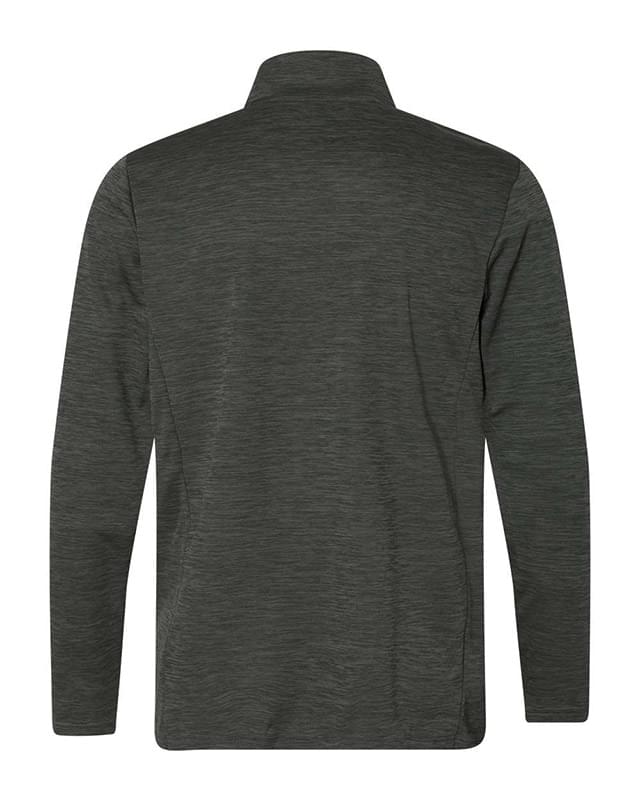 Striated Quarter-Zip Pullover