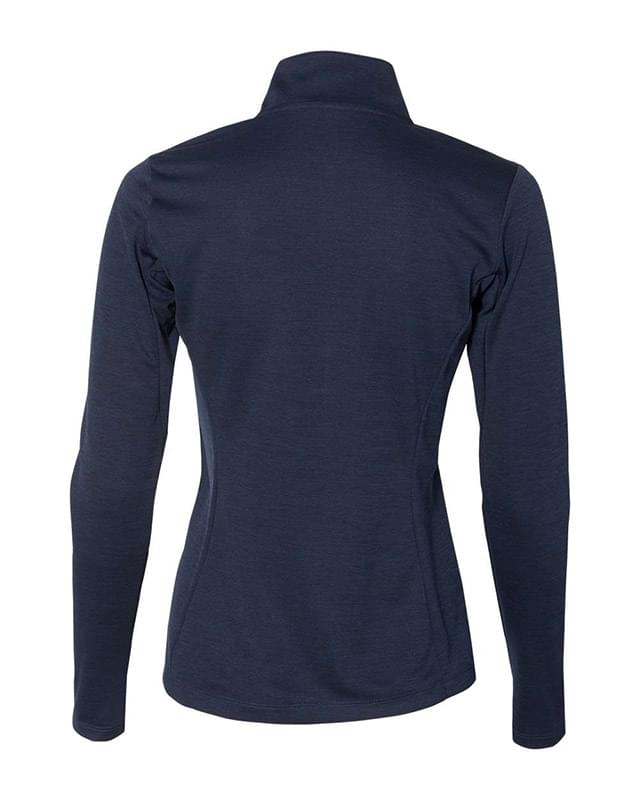 Women's Striated Quarter-Zip Pullover