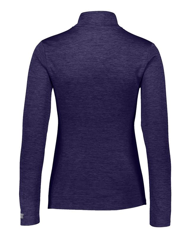 Women's Striated Quarter-Zip Pullover