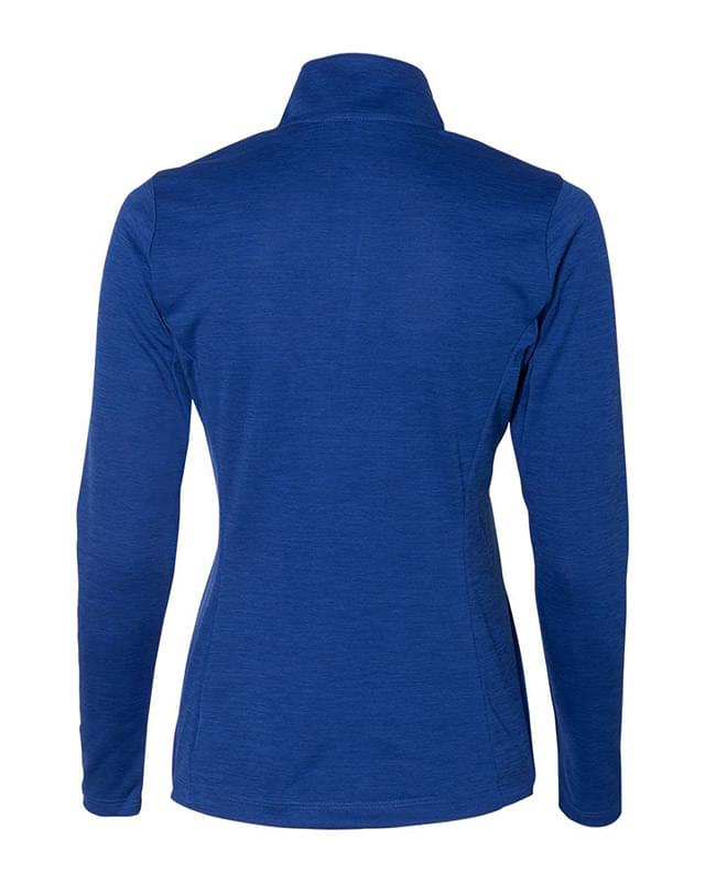 Women's Striated Quarter-Zip Pullover