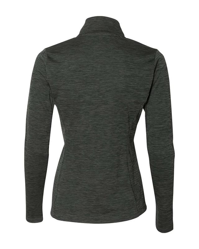 Women's Striated Quarter-Zip Pullover