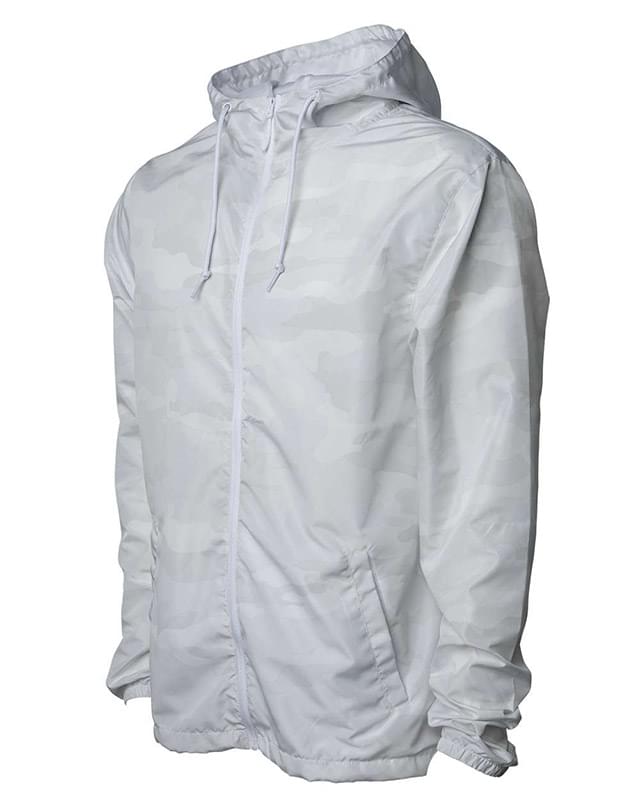 Light Weight Windbreaker Zip Jacket