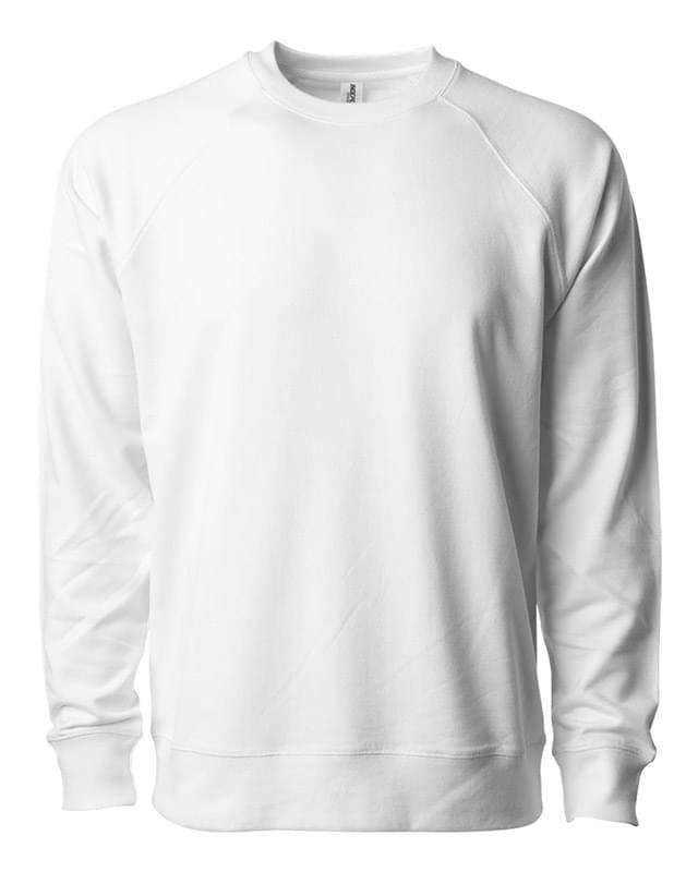 Independent Trading Co.® Custom Icon Unisex Lightweight Loopback Terry Crew