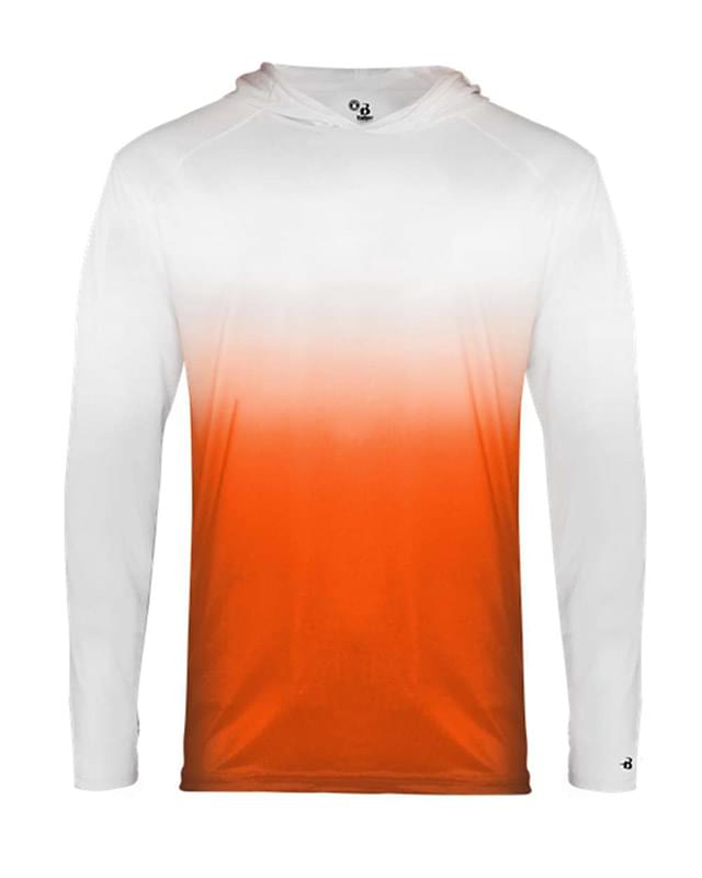 Youth Ombre Long Sleeve Hooded T-Shirt
