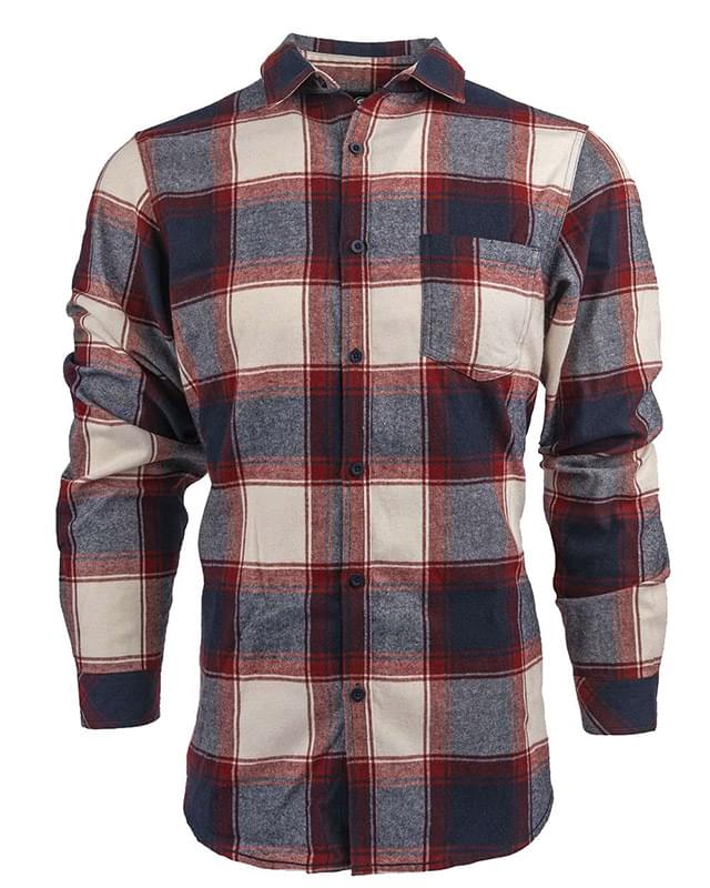 Burnside Open Pocket Flannel Shirt