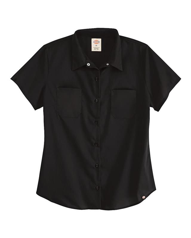Women's Short Sleeve Industrial Work Shirt