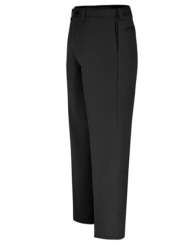 Industrial Flat Front Comfort Waist Pants - Extended Sizes