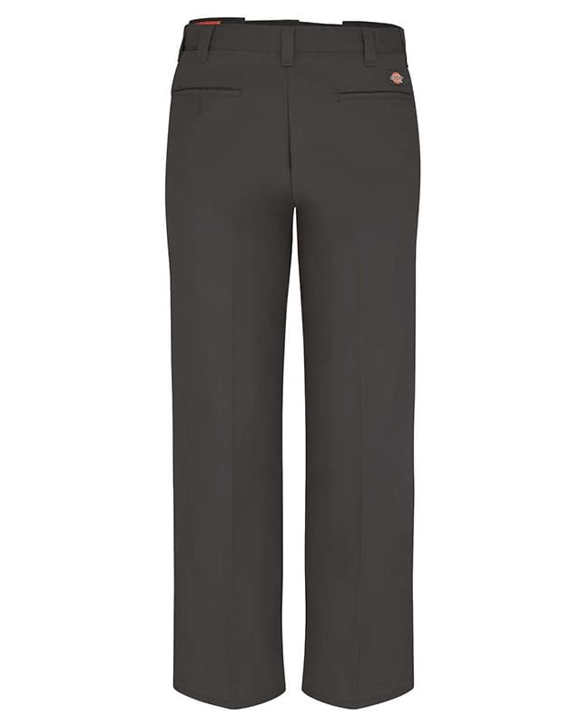 Industrial Flat Front Comfort Waist Pants - Odd Sizes
