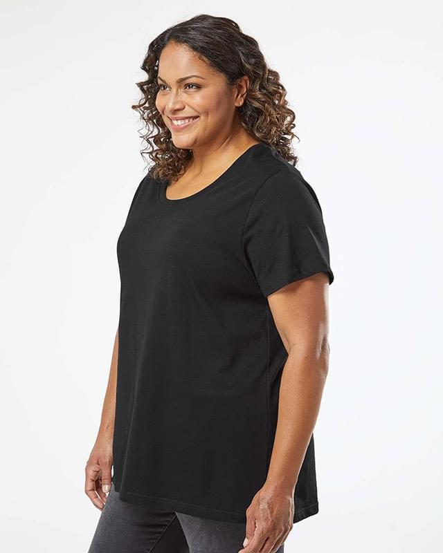 Curvy Collection Women's Fine Jersey Tee