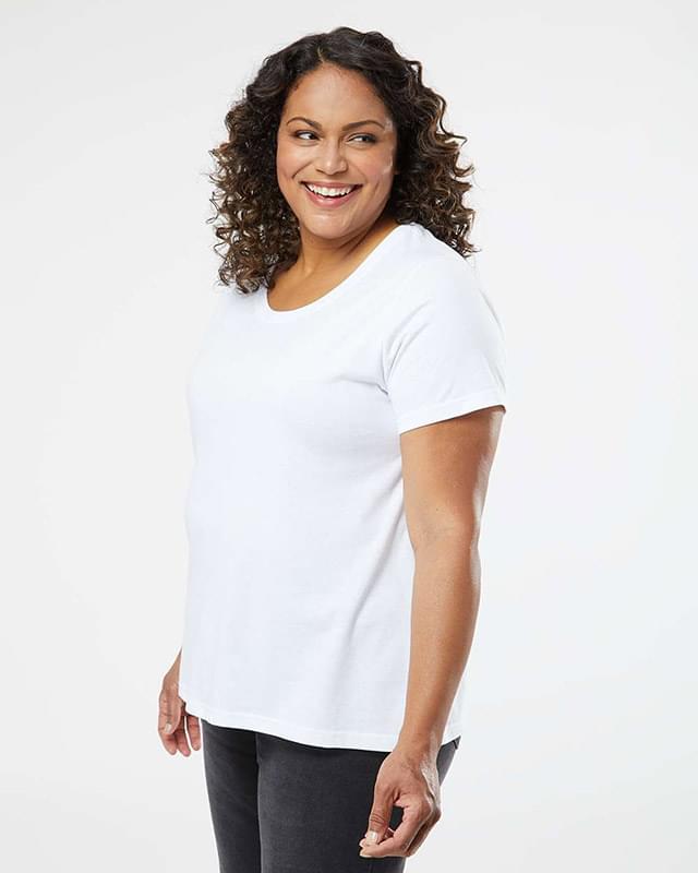 Curvy Collection Women's Fine Jersey Tee