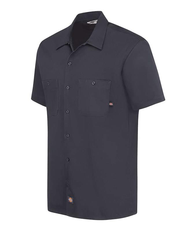 Industrial Short Sleeve Cotton Work Shirt