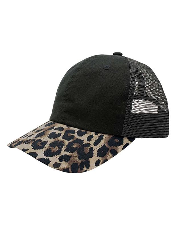 Leopard Fashion Trucker Cap