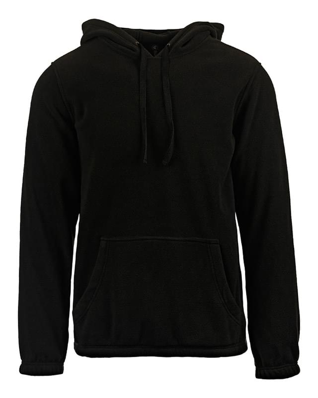 Men's Polar Fleece Hooded Pullover