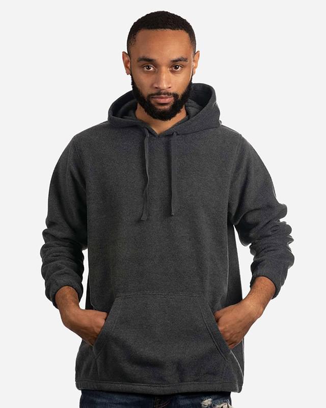 Men's Polar Fleece Hooded Pullover