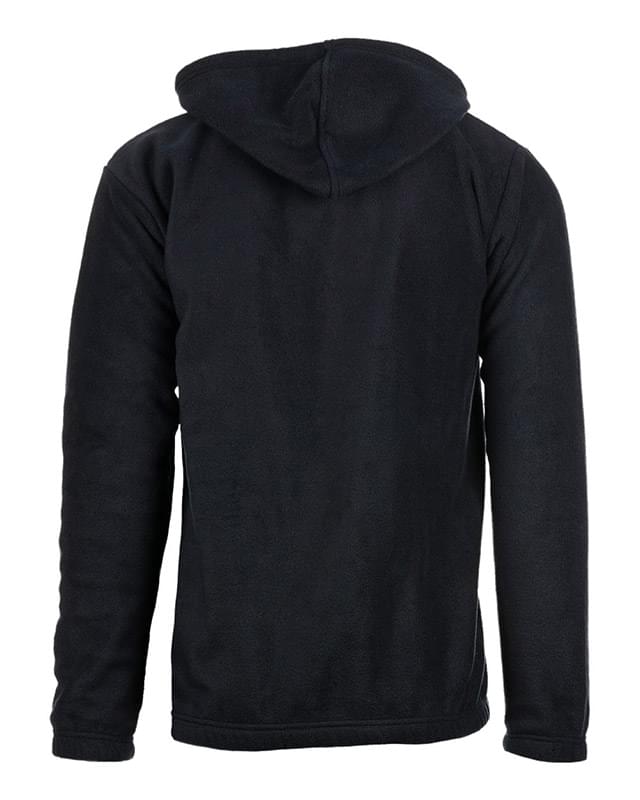 Men's Polar Fleece Hooded Pullover