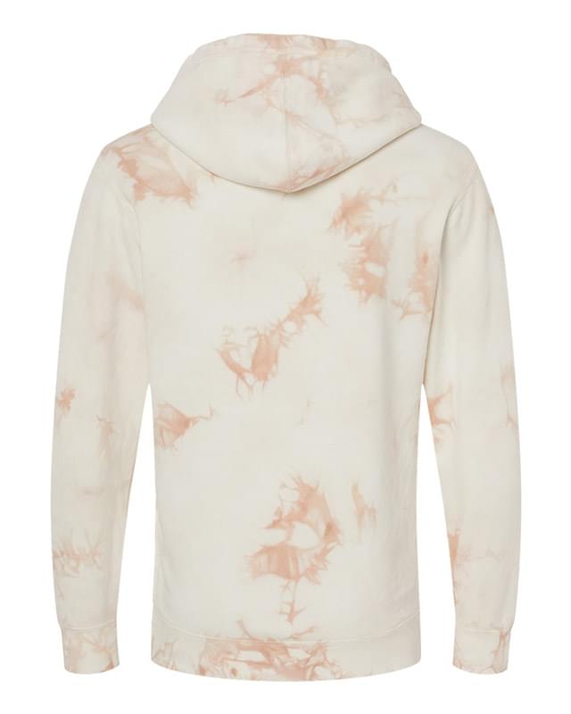 Unisex Midweight Tie-Dyed Hooded Sweatshirt