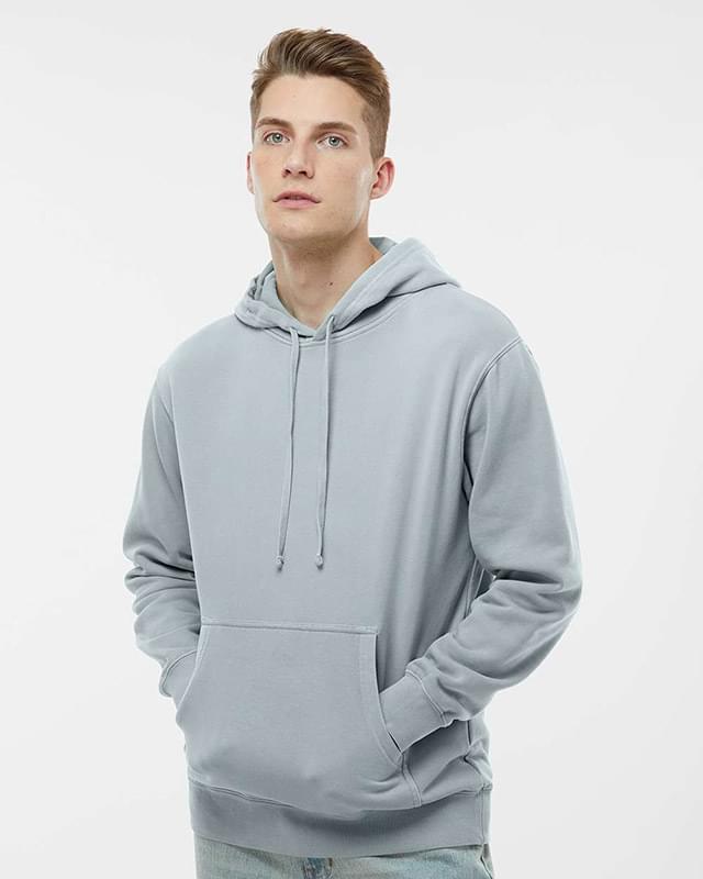 Unisex Midweight Pigment-Dyed Hooded Sweatshirt