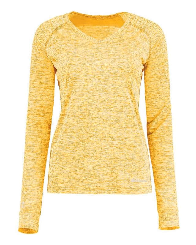 Women's Electrify CoolCore® Long Sleeve V-Neck T-Shirt