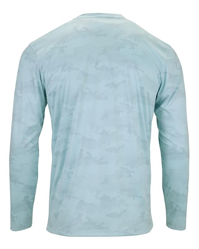 Pompano Performance Camo Long Sleeve T-Shirt