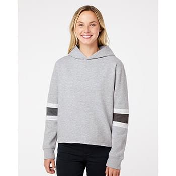 Women's Sueded Fleece Thermal Lined Hooded Sweatshirt