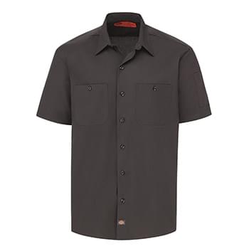 Solid Ripstop Short Sleeve Shirt - Long Sizes